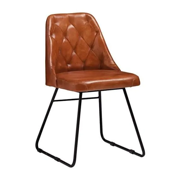 Harland Leather Chairs - See Colours
