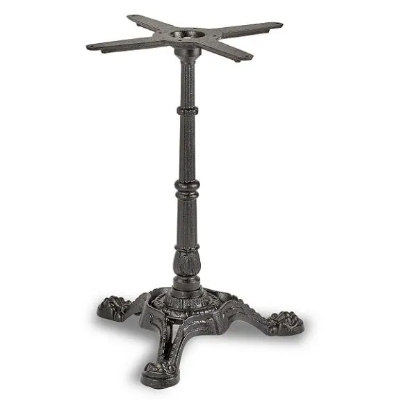 Bistro Large 3 Leg Ornate Cast Iron Table Base