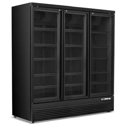 Blizzard BMF3 Triple Hinged Glass Door Display Freezer