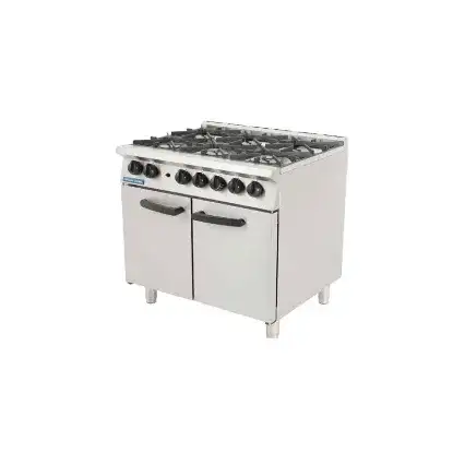 BLUESEAL G750-6 6 BURNER RANGE & OVEN LPG