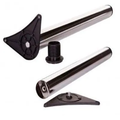 Fabio Chrome Table Legs - Set of 4