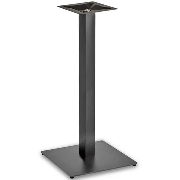 Profile Black or Colour Large Square Poseur Table Base - 344205