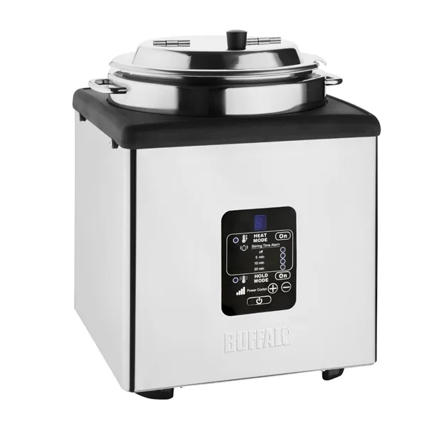 Buffalo Heat and Hold Soup Kettle Stainless Steel 9Ltr