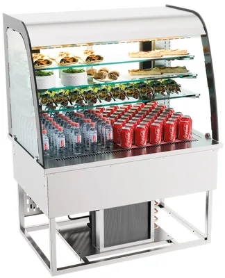 CombiSteel 7178.2010 Drop-In Refrigerated Display 140 L Open Front