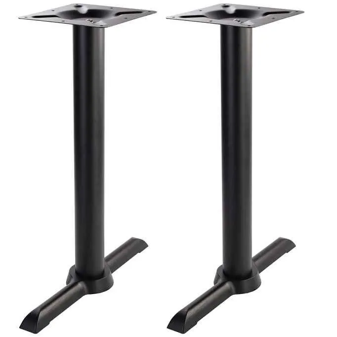 Black Samson B4 Cast Iron Double Table Legs