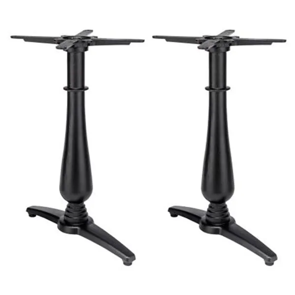 Southwark Double Black Table Legs for Dining