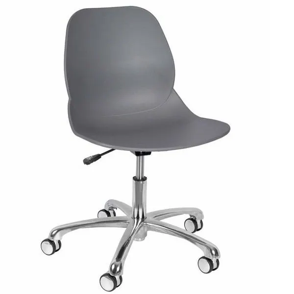 Shoreditch ECO Shell Office Chair - Aluminium - See Colours