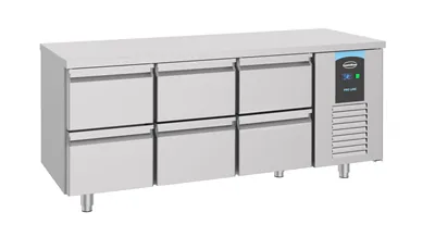 CombiSteel 7489.5545 700 Refrigerated Counter 6 Drawers Energy Line