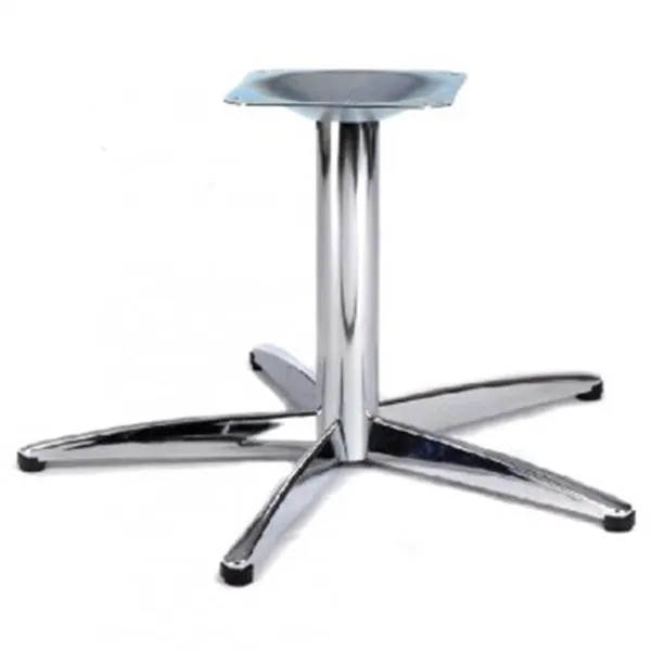 Lincoln 5 Star Chrome Table Legs - 430mm Coffee Height. Max Top 1200mm