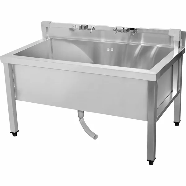 SMSJYLR10060 Mop Sink with Low Rack and Mop Holder – 1000 × 600 mm