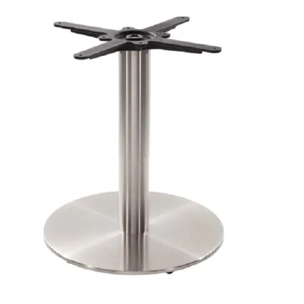 Carlton-RD B1 Small Brushed Coffee Table Bases - Round
