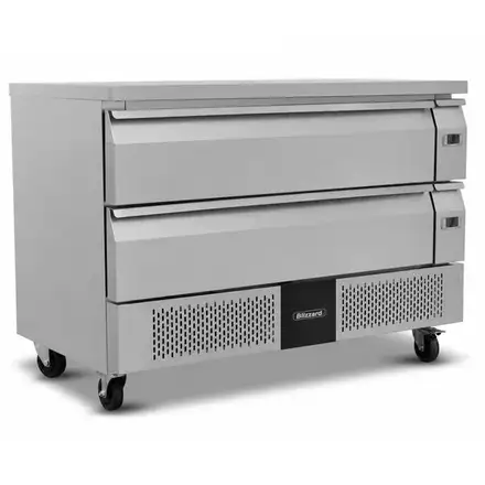 Blizzard CHDR12-2 1.2m Double Stainless Steel Multi Temp Chef Drawer
