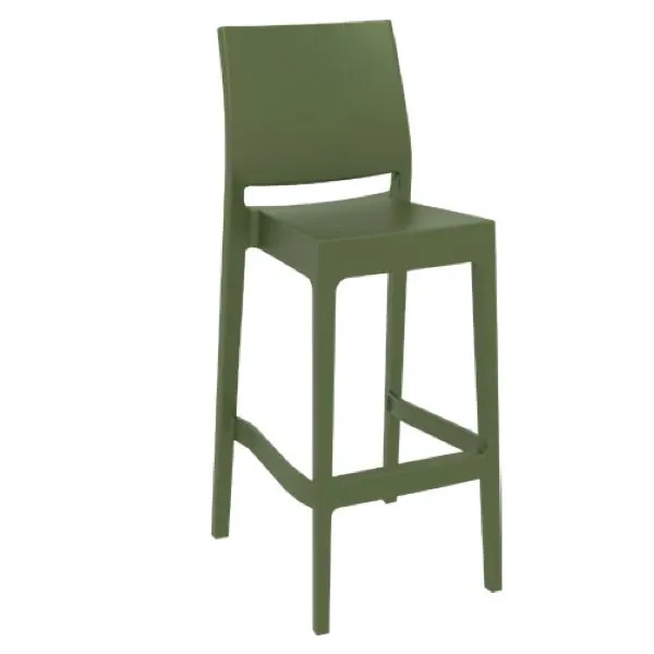 Maya 75 In / Outdoor Stacking High Stools - See Colours