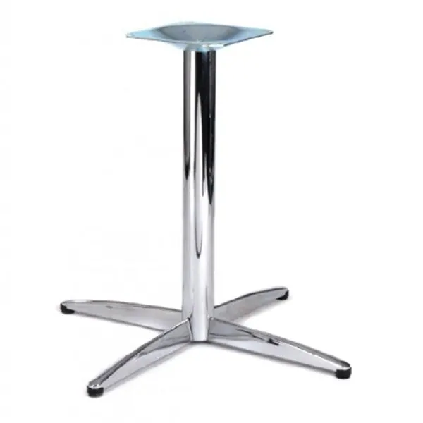 Lincoln Large Chrome Table Legs - 550mm Lounge Height for 900mm Tops