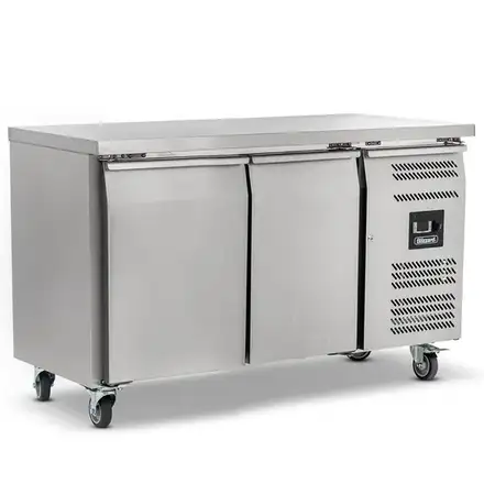 Blizzard LBC2NU Double Hinged Door Counter Freezer