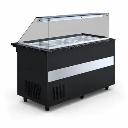 Igloo GLC-1000 Gastroline Closed 1000mm Serve-Over Display