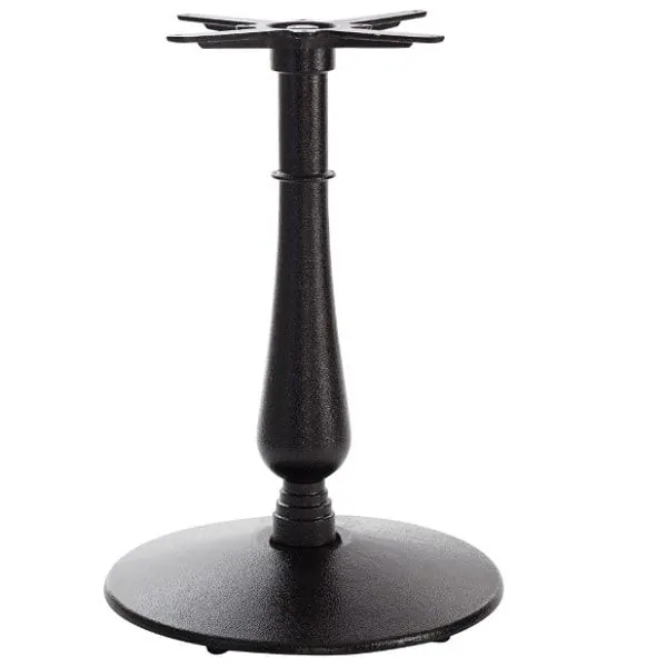 Manor - Large Colour or Black Cast Iron Table Base - Dining or Poseur