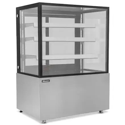 Blizzard RFG12-3 1.2m Triple Tier Refrigerated Flat Glass Display Unit