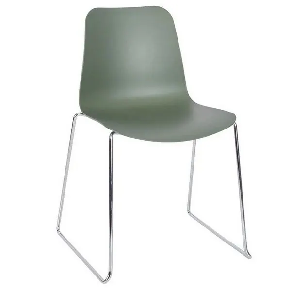 Malmo Chrome Skid Side Chair | Commercial UK