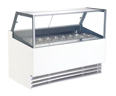 CombiSteel 7487.0260 Ice Cream Display Borneo 12 × 5 L