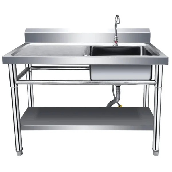 WUS12060RIGHT Sink, Right Bowl with Undershelf – 1200 × 600 mm