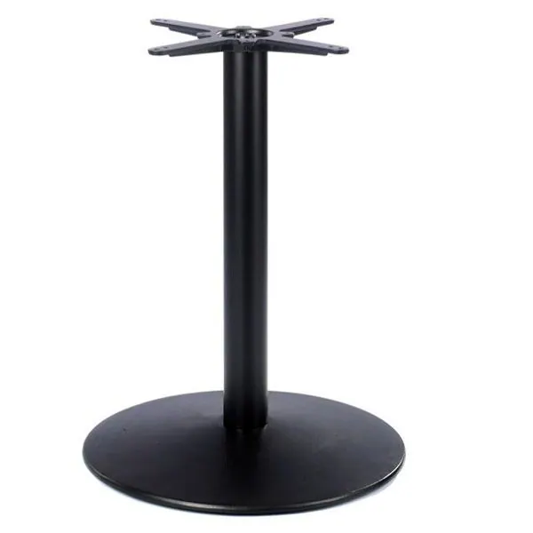 Dome Black Medium Round Table Base - Dining Height