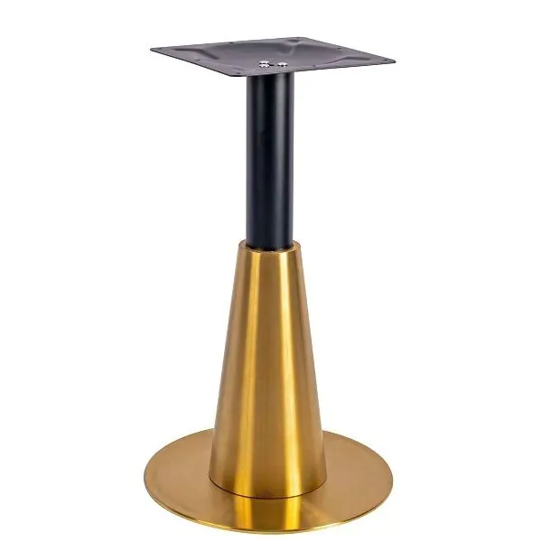 Ares Small Table Base - Vintage Brass