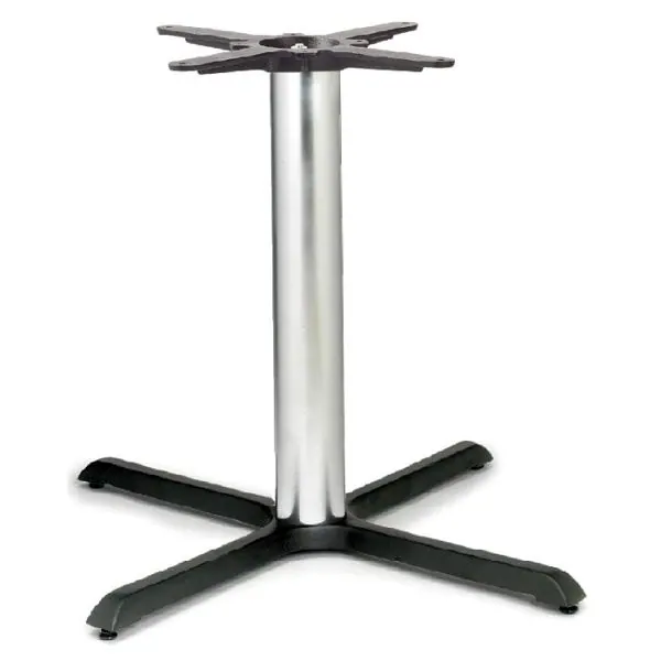 Samson B5 Large Dining Table Base - Black Chrome