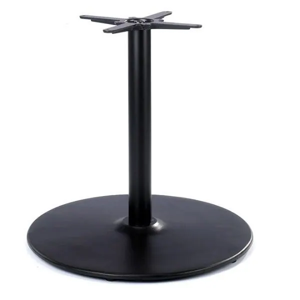 Black TB-30 Dining Height Large Pedestal Table Base