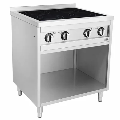 CombiSteel 7545.0010 Entry 700 Induction Stove 4 Hobs