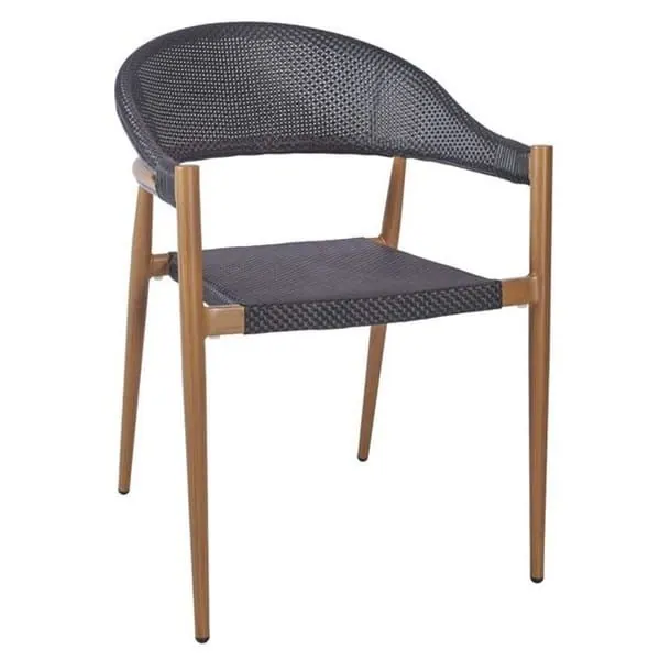 Salzburg Outdoor Armchairs – Sleek, Stackable, Comfortable