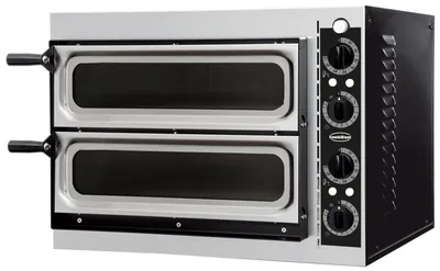 CombiSteel 7485.0125 Pizza Oven Double Window 2 × 1