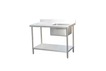 Infernus Stainless Steel Left Drainer Sink – 120cm/48″
