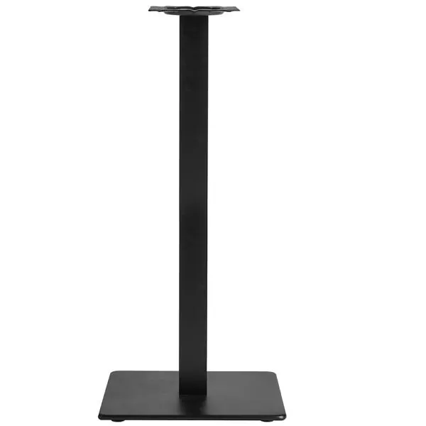 Anzo Large Square Black Table Base - Poseur / Bar