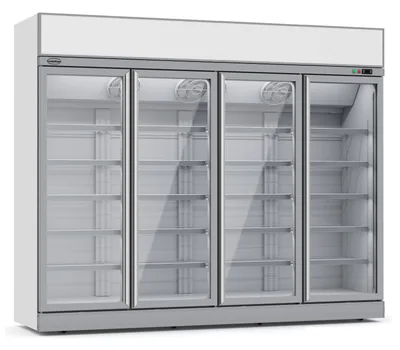 CombiSteel 7455.2440 Freezer 4 Glass Doors INS-2060F