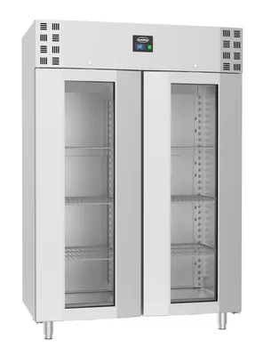 CombiSteel 7489.5035 Freezer Stainless Steel Glass Door Mono Block 1400 L