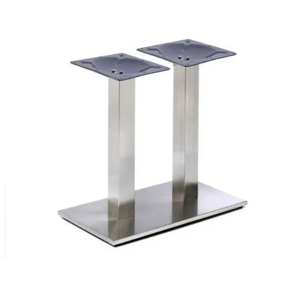 Profile Brushed Steel Coffee Table Lege - Twin