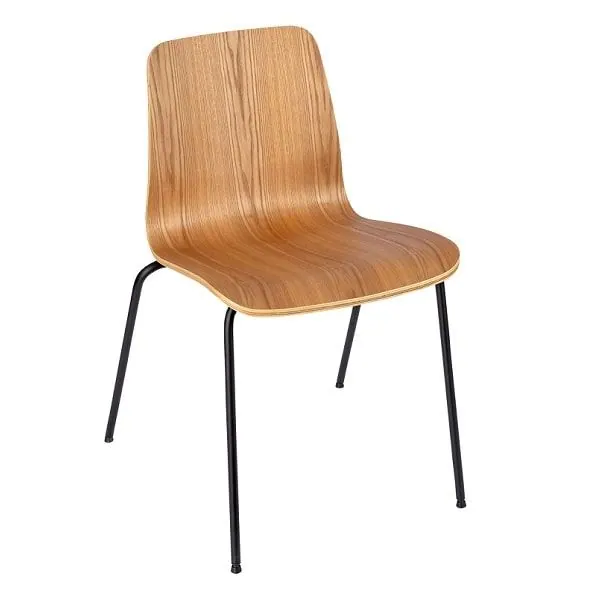 Copenhagen Chairs – Black Frame / Lacquered Ash or Black Seat