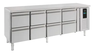 CombiSteel 7450.5050 700 Refrigerated Counter 8 Drawers Energy Line