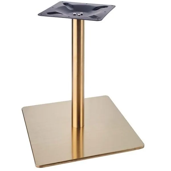 Vintage Brass Table Bases - Large Square - See Sizes