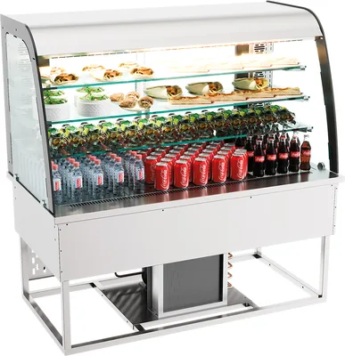 CombiSteel 7178.2015 Drop-In Refrigerated Display 200 L Open Front