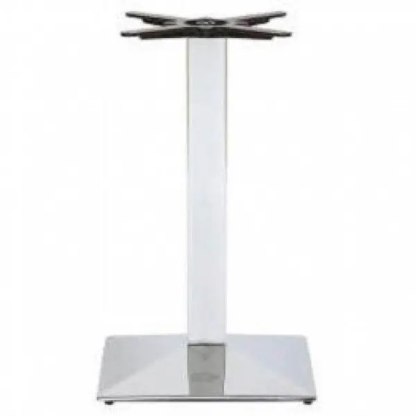 Newton Chrome Dining Table Bases - Square
