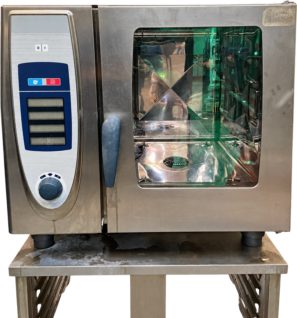 Rational SCC 6-Grid Electric Combi Oven with CareControl — Refurbished