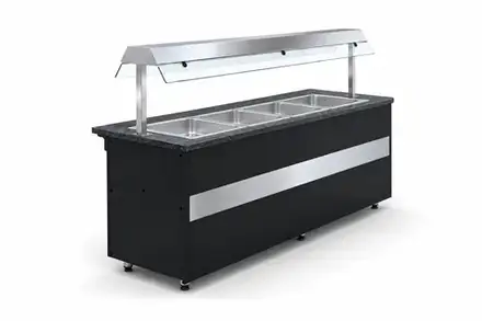 Igloo GLH-1500OPEN Gastroline Open 1500mm Heated Serve-Over Display