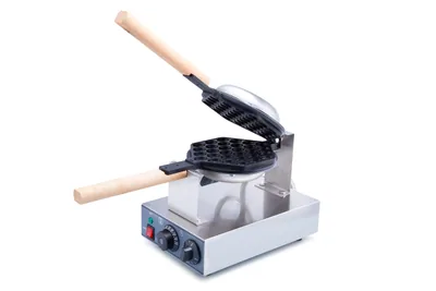 Commercial Egg Waffle Maker Non-stick Bubble Waffle Machine