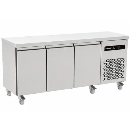 Inomak PNRPT999/PTL 429L Triple Hinged Door Gastronorm Counter Refrigerator