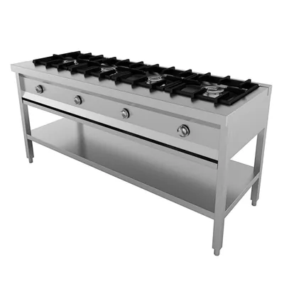 CombiSteel 7003.0915 Pancake Preparation Table 4 Burners