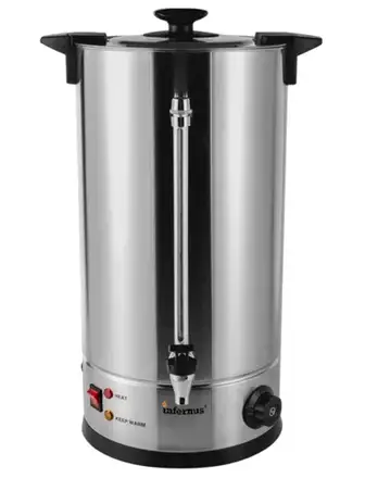Infernus 10L Double-Layer Commercial Water Boiler / Catering Urn – Heat & Warm
