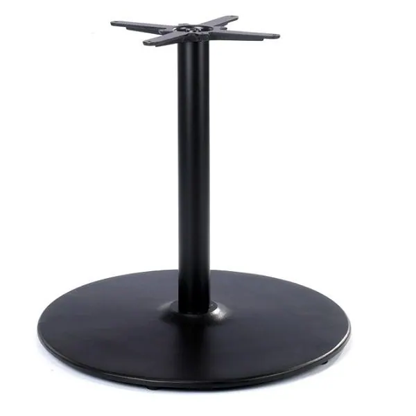 Dome Black Large Round Table Base - Dining Height
