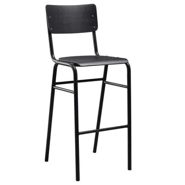 Tavo Stacking High Stools - Black or Oak